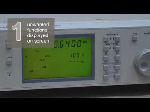 Function Generator Troubleshooting