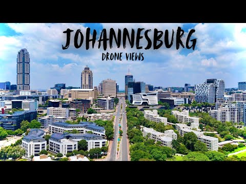 Johannesburg Incredible 4K Drone view |JHB |Sandton |Midrand  | Rosebank and Auckland park