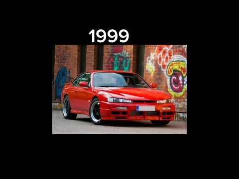 Evolution Of Nissan Silvia (1965-2002) #evolution #nissan #silvia #carsviralshorts #supercars