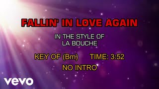 La Bouche - Fallin&#39; In Love Again (Karaoke)