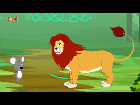 Afrikaanse Leeu En Muis | Storie For Kids | Moral Stories BedTime Storys | Wow Kidz Tv .