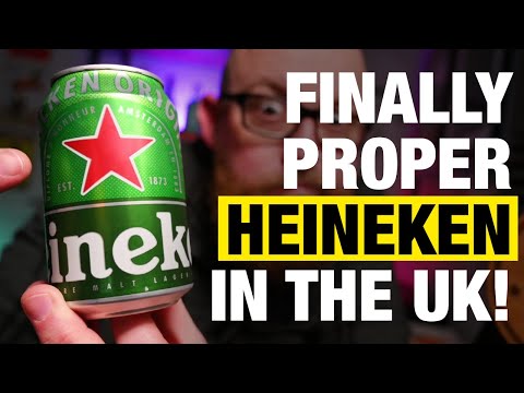 Real Heineken Reviewed! European IMPORT in LIDL NOW!