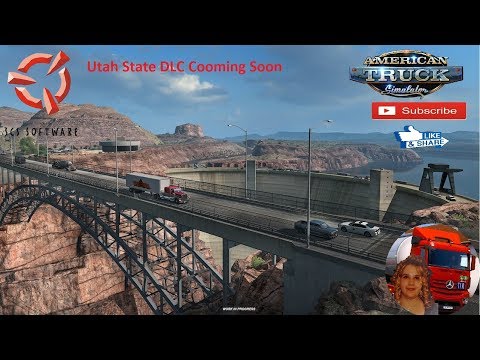 American Truck Simulator SCS Software News Utah State DLC Announcement