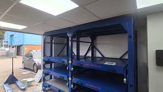 Heavy duty pull out racking