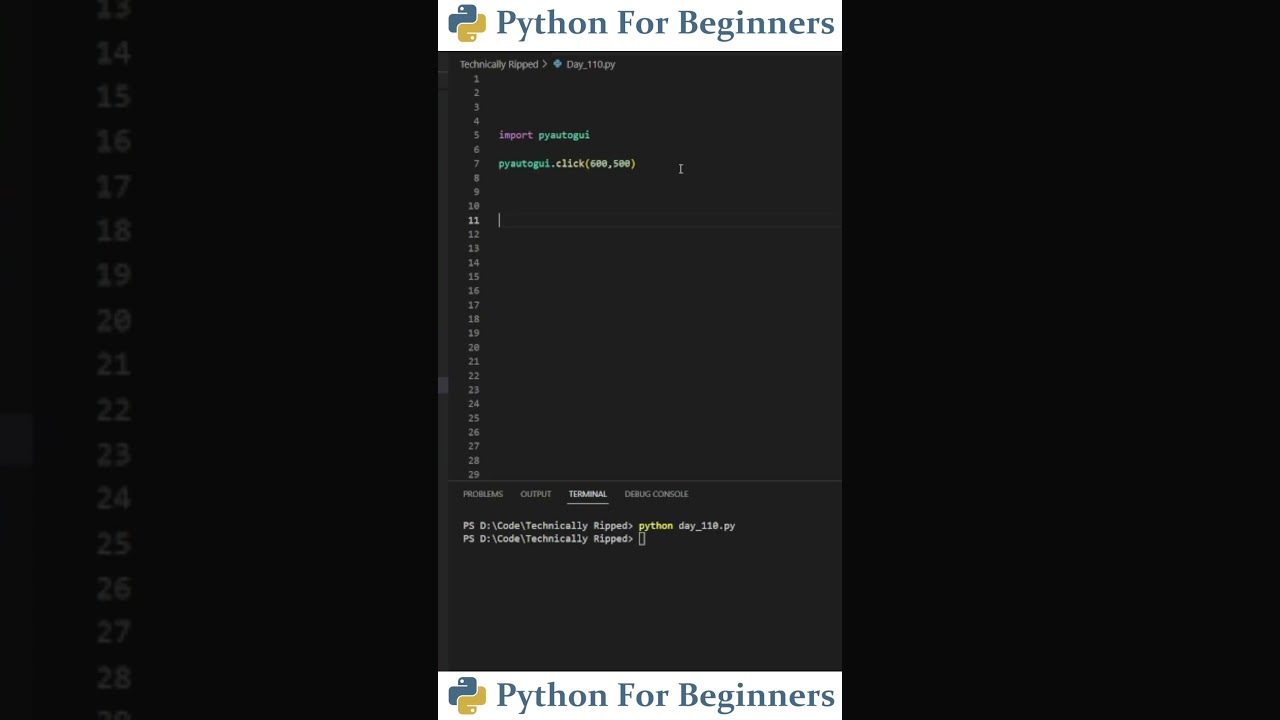 Automated Clicking With Python | Python For Beginners