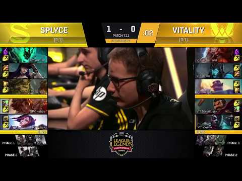 Vitality vs Splyce (Game 2 Highlights W2D2) EU LCS Summer Split 2017