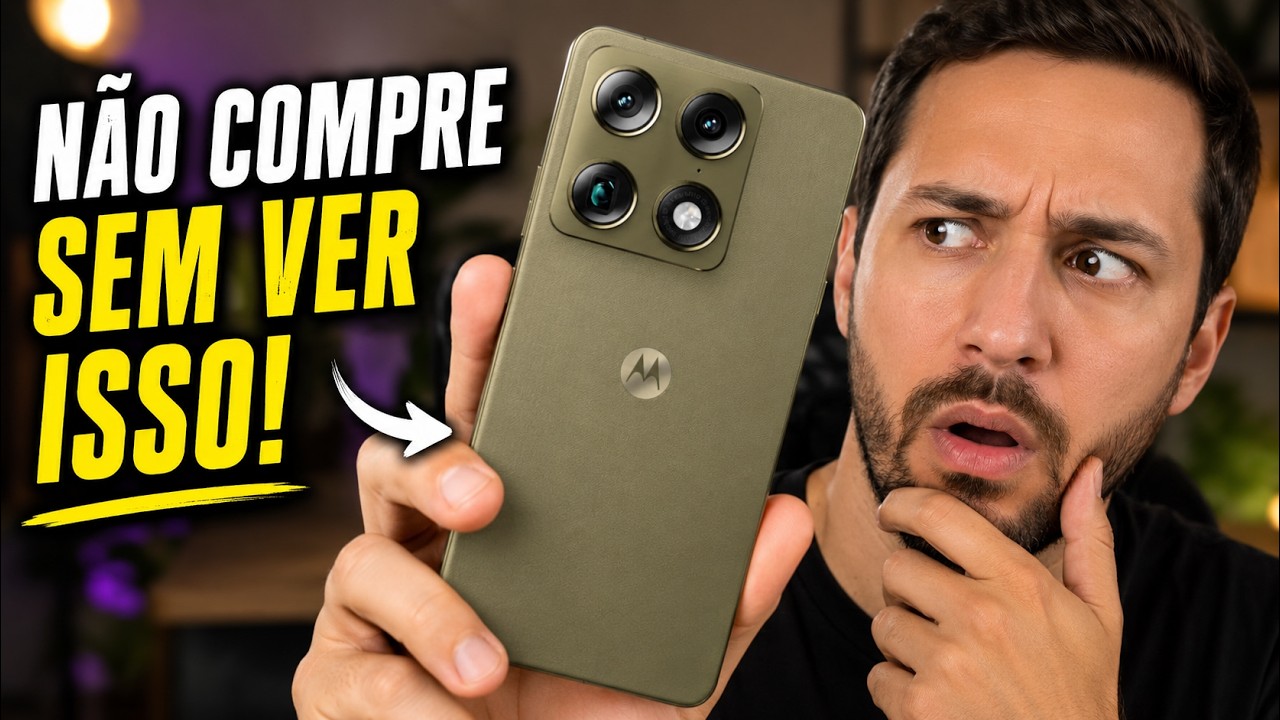 Antes de Comprar o Motorola Signature 5G, Assista a Este Vídeo! 🔥