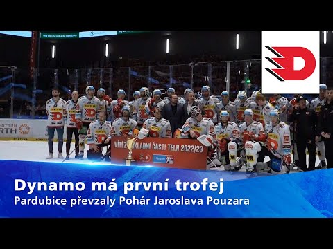 První úspěch Dynama! Vítěz základní části převzal Pohár Jaroslava Pouzara
