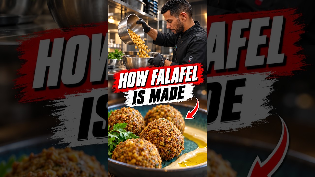 Falafel · From Chickpeas to Crispy Bites