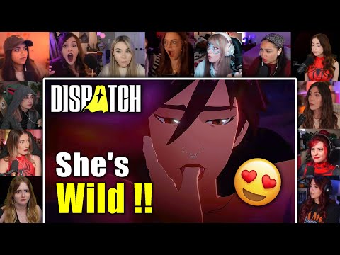 ALL GIRLS REACT TO DISPATCH FULL EPISODE GAME CUTSCENES|REACTION MASHUP|2025|GAME MOVIE|PART 5