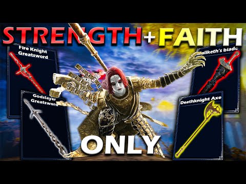 Elden Ring But I only level STRENGTH+FAITH!