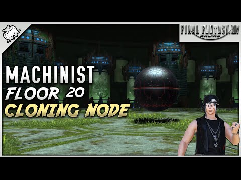 FFXIV - MCH Solo Floor 20 Cloning Node (Eureka Orthos)