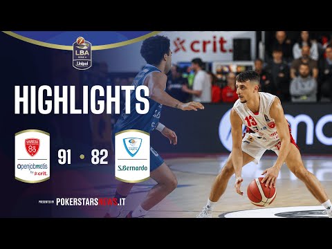Openjobmetis Varese - Acqua S. Bernardo Cantù | PokerstarsNews Highlights Serie A Unipol 2025/2026