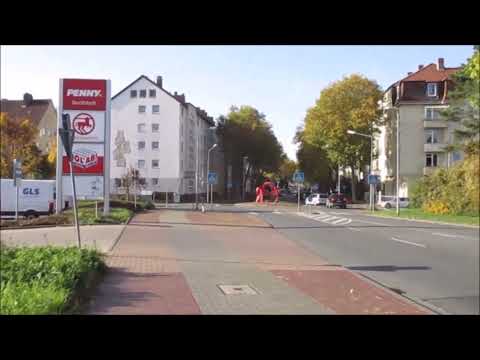 Spaziergang in Hildesheim ab der Volksbank ,Nordstadt, Lebenshilfe Flugplatz bis Drispenstedt