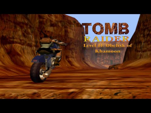 Let's play Tomb Raider 1 Level 11 Obelisk of Khamoon