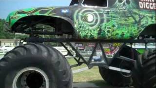 Grave Digger Monster Trucks Garage Full Tour Located In the Outer Banks North Carolina
