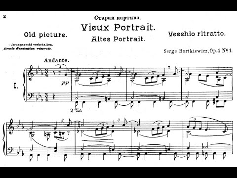 Sergei Bortkiewicz - Impressions, Op.4