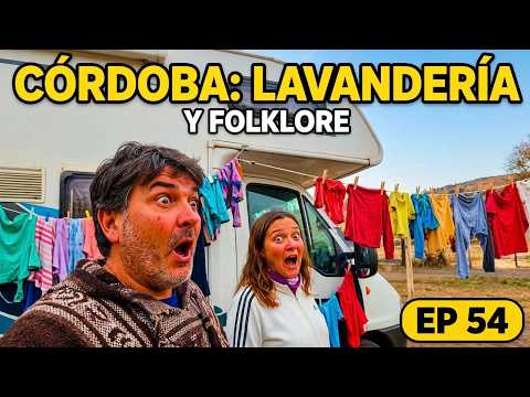 CÓRDOBA: Lavamos Ropa en el Motorhome y nos fuimos a Cosquín | EP54
