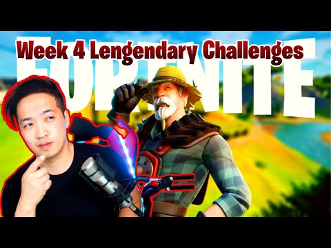 Fortnite All Week 4 Challenges Guide Epic and Legendary Quests (the ULTIMATE GUIDE!)
