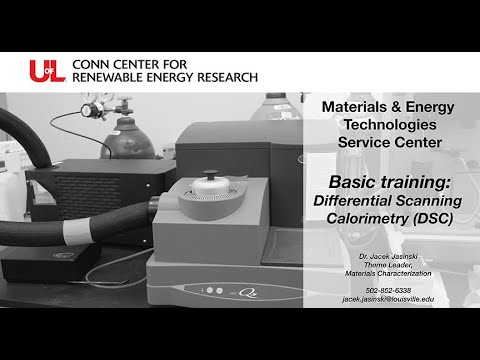 MET Basic Training: Differential Scanning Calorimetry (DSC)