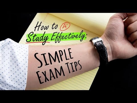 HOW TO STUDY EFFECTIVELY: SIMPLE EXAM TIPS | Doctor Mike​