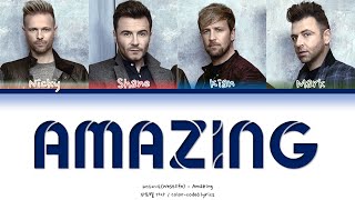 Westlife - Amazing (Color-coded lyrics)