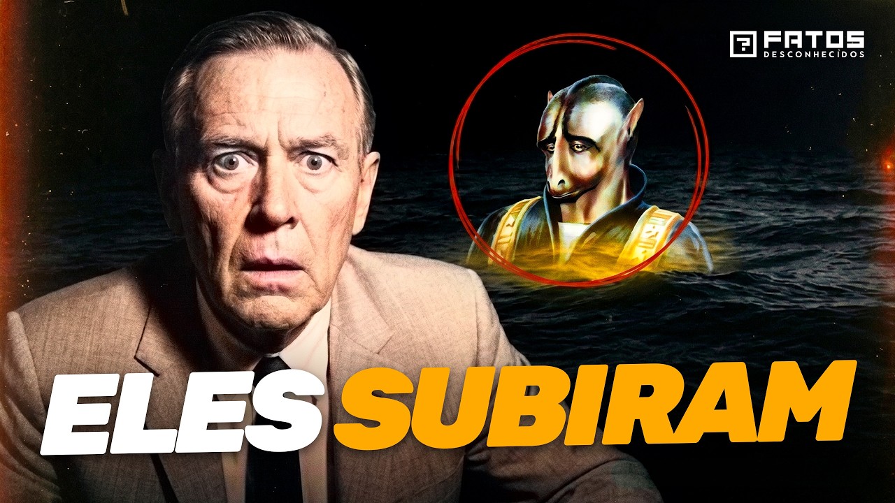 O homem que viveu 2 dias em uma nave alienígena no meio do oceano