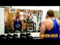 IFBB Pro Justin Compton Training Chest and Shoulders at the NPC Photo Gym