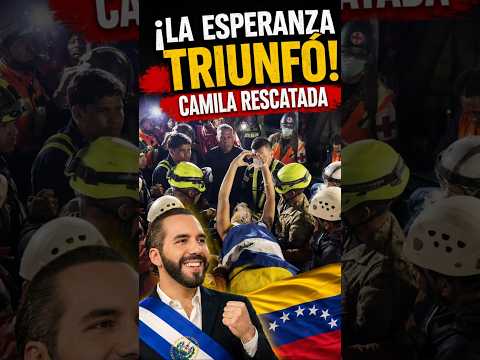 ¡13 HORAS DE LUCHA... Y LA ESPERANZA TRIUNFÓ! 🙏🚨Camila rescatada