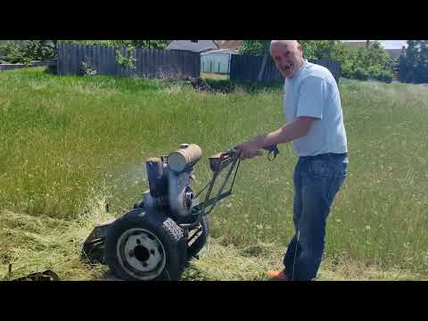 ROTAX 6 Hp Engine Kasza Alternálókasza SÁBI Gépbemutató