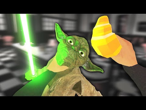 Yoda Ruined Everything So I Humiliated Him With A Croissant - Blade And Sorcery VR