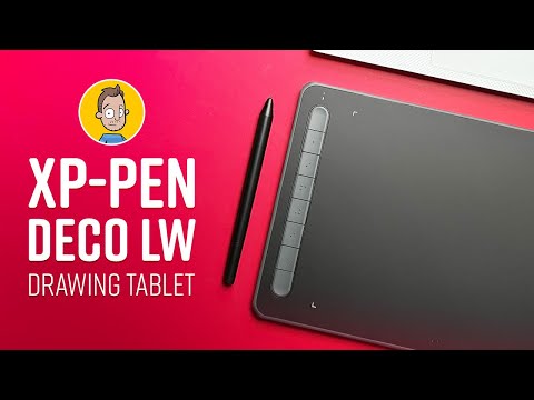 XPPen Wireless Drawing Tablet Deco Pro LW 2nd, 11 Inch Bluetooth Computer Graphics Tablet with X3 Pro Stylus & Mini Key-dial, Digital Drawing Pad for Animation, Digital Art, Video Editing video review thumbnail