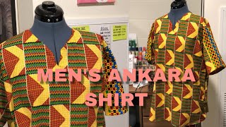 How To Sew An Ankara Shirt For Men (Step By Step F