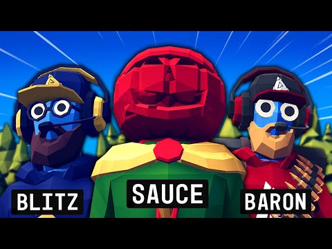 YouTubers vs ALL ARMIES!? TABS YouTuber Battles! Totally Accurate Battle Simulator