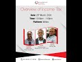 Overview of Income Tax - Tax Thursday Training