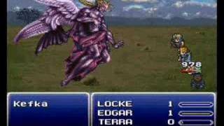 Fighting Final Kefka on the Veldt
