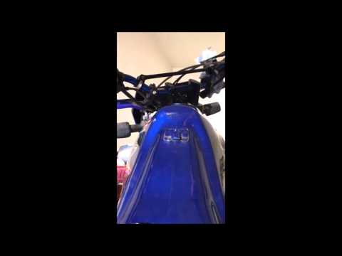 DR650 Fireup and popping when letting off throttle