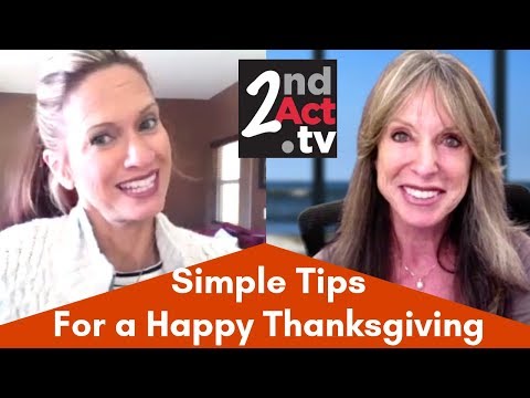 Food For Thought: Tips for a Happy and Less Stressful Thanksgiving!