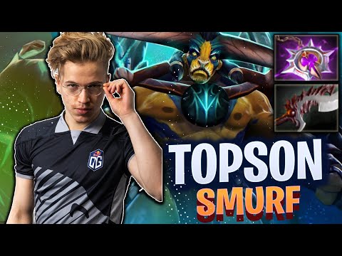 OG.TOPSON Smurfing Elder Titan Offlane | Dota 2 7.28 Pro Gameplay