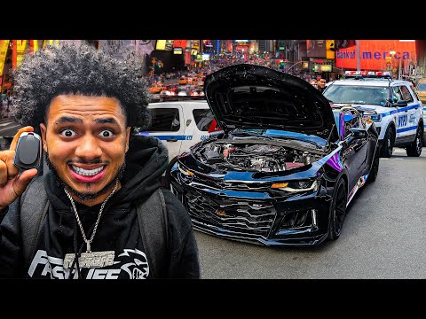 I GOT PULLED OVER BY TIME SQUARE POLICE IN MY BLACKWING SWAP...