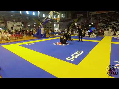 Napoli Jiu Jitsu Challenge 2018 - finale medio massimo adulto viola - Conde vs Stabile