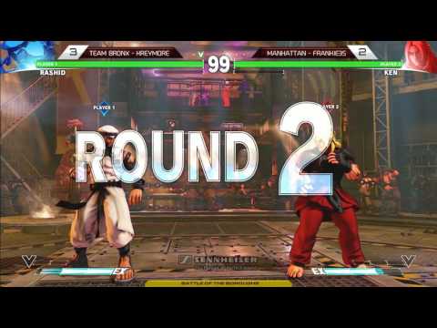 Street Fighter V Exhibition - Defend the North 2016 Day 2 - Battle of the Boroughs Part 3