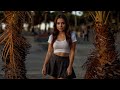 Leonardo AI 4K Lookbook AI Model Agency Sunset Beach Walk