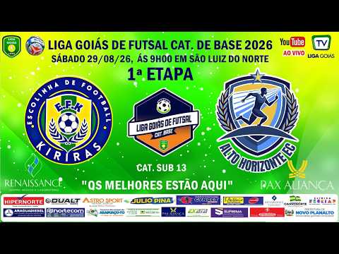 LIGA GOIÁS CAT DE BASE PAX ALIANÇA CLINÍCA RENAISSANCE 2026