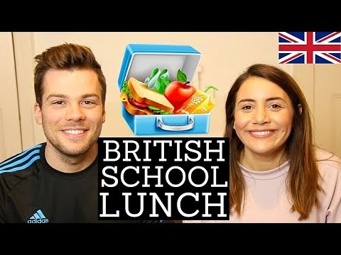 イギリスの学校給食! (School Lunches in the UK! )