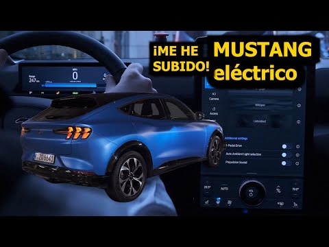 PRIMER ENCUENTRO: DENTRO DEL MUSTANG MACH-E ELÉCTRICO: ¿Puede un eléctrico ser un Mustang?