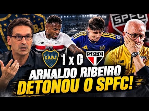 ARNALDO RIBEIRO DETONA O SÃO PAULO! “DEU MOLE” CONTRA O BOCA E AGORA DORIVAL TEM UM PROBLEMÃO!