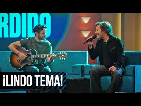 Pergolini se emocionó cuando Diego Torres cantó en vivo "Vas a quedarte", tema de su nuevo disco