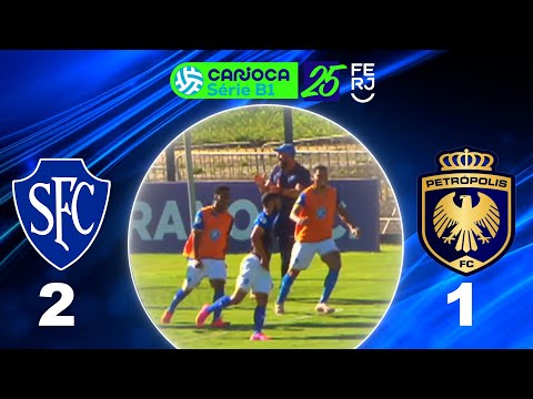 CARIOCA SÉRIE B1 PROF. (2025) - TAÇA CORCOVADO - 8ª RODADA - SERRANO 2X1 PETRÓPOLIS