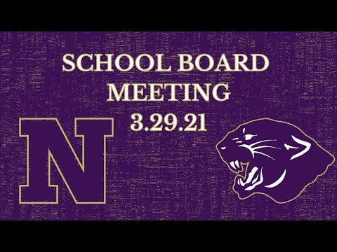 Navarro ISD Regular School Board Meeting 3/29/2021